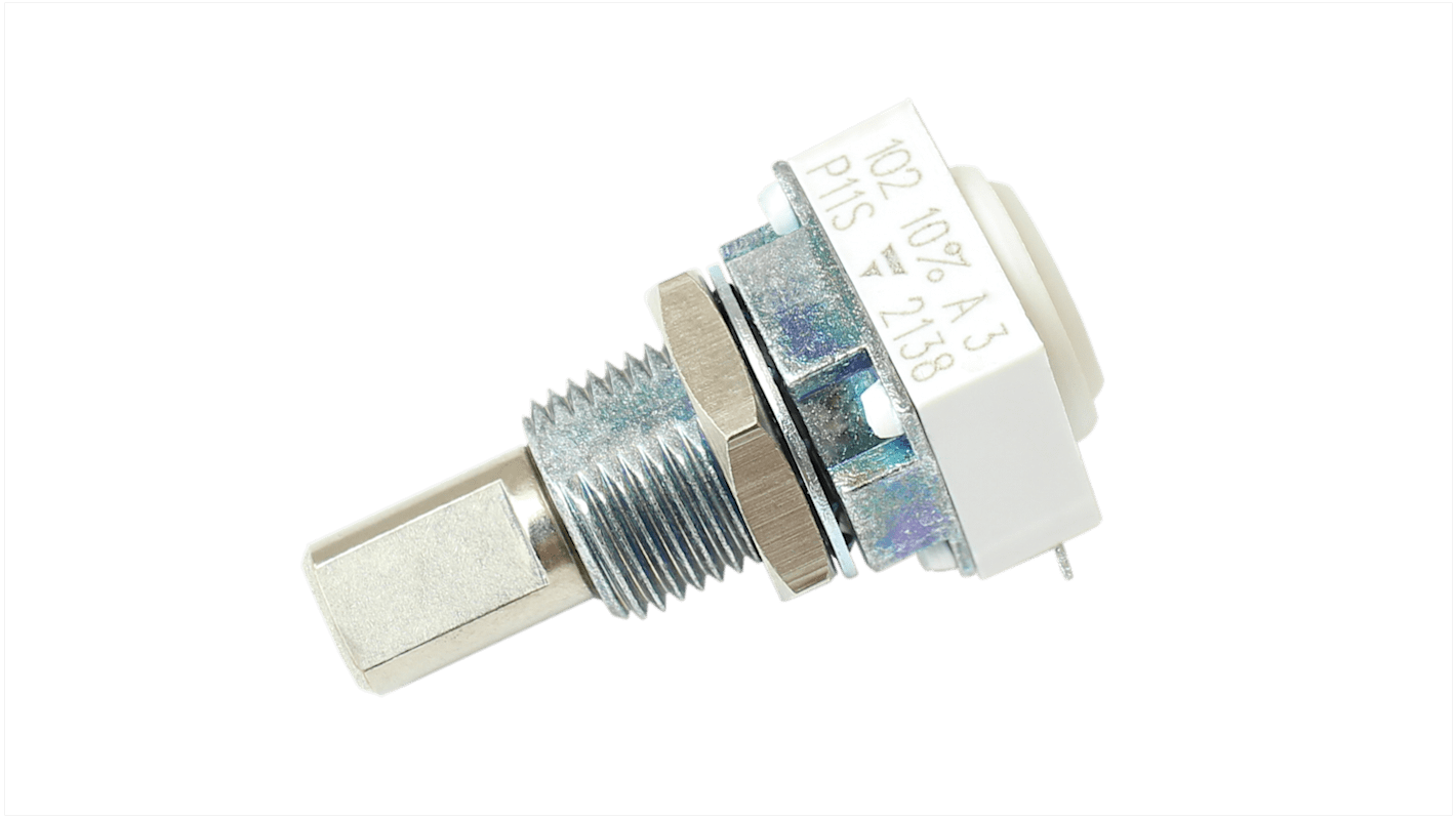 Potenciómetro lineal, 1W, 1 módulo, 1 vuelta