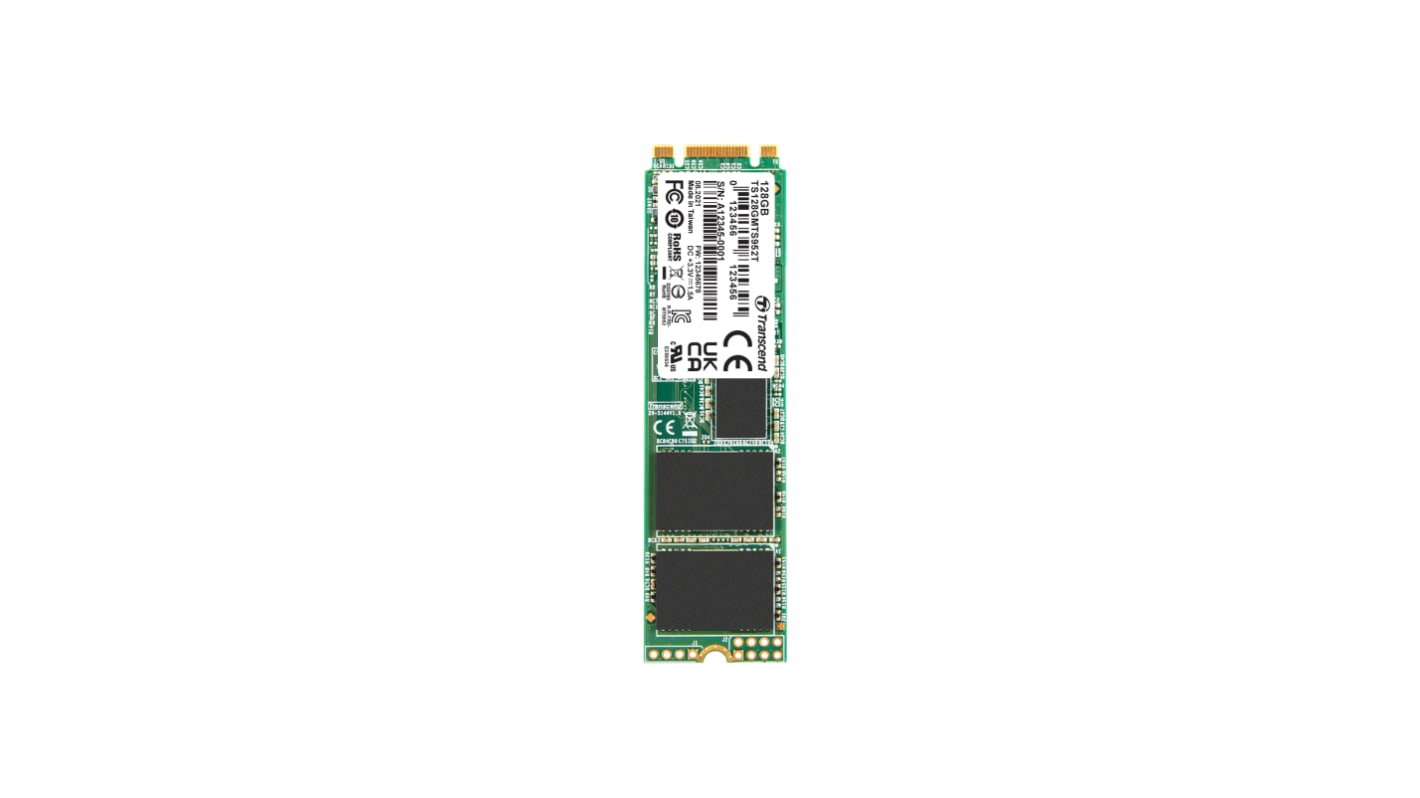 Transcend MTS952T-I M.2 128 GB Internal SSD Hard Drive