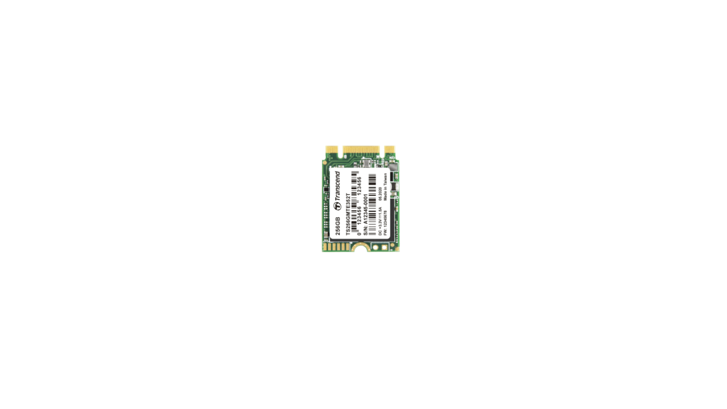 Disque Interne, SSD 256 Go M.2 PCIe NVMe Gen 3.0 x 2 MTE352T