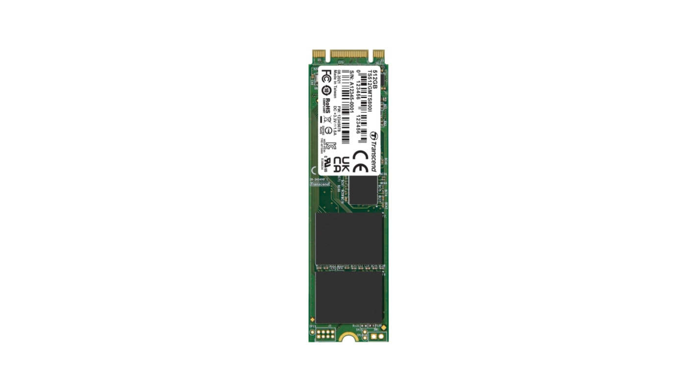 Disque SSD 512 Go M.2 SATA III MTS800I