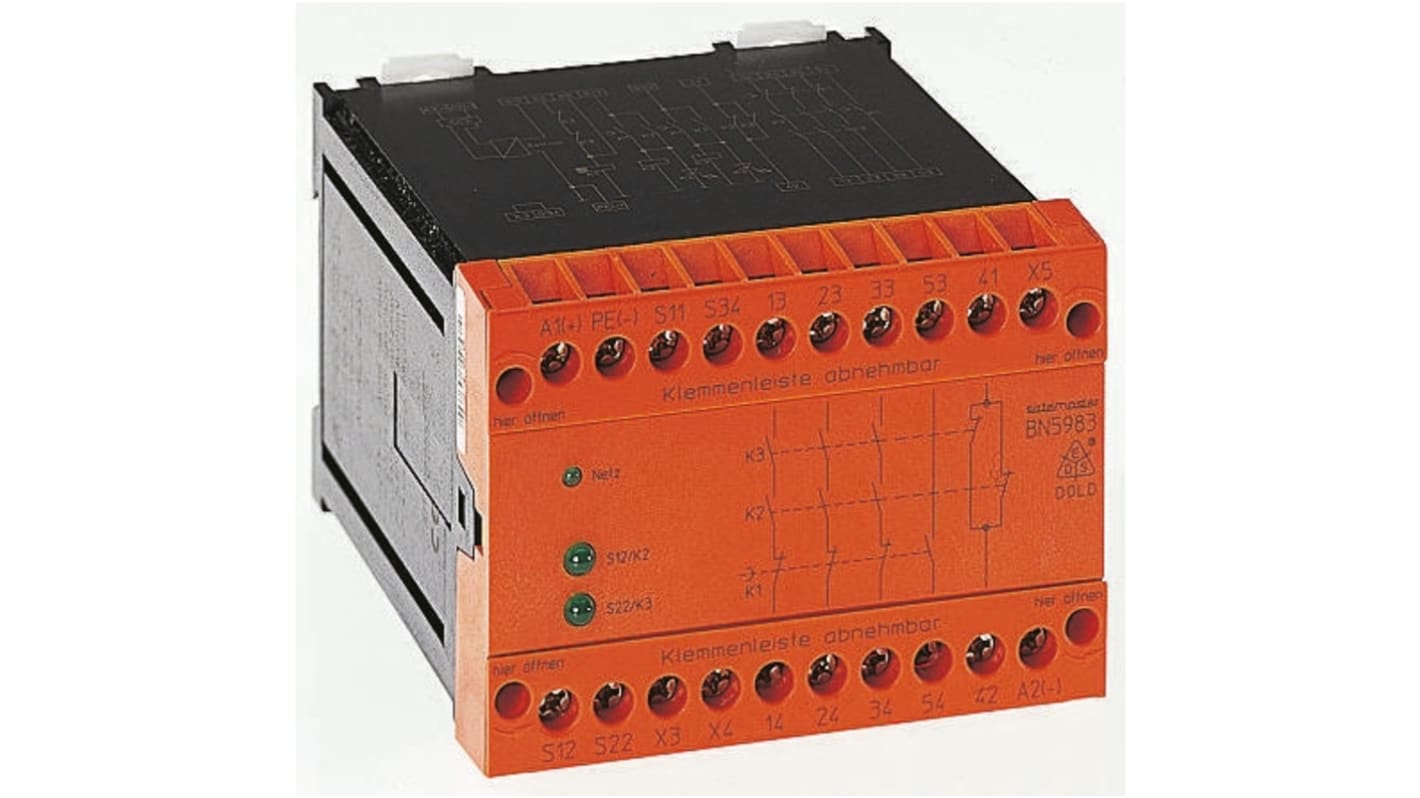 BN5983.53 AC50/60Hz 230V Dold DualChannel Emergency Stop Safety