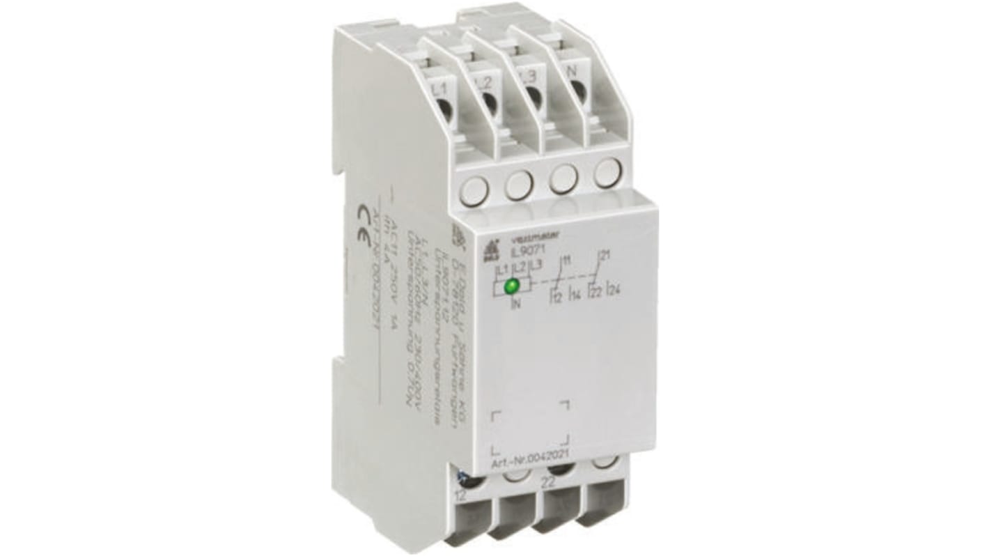 IL9071.12 3/N AC400/230V 0.85UN 4 Dold Voltage Monitoring Relay, 3