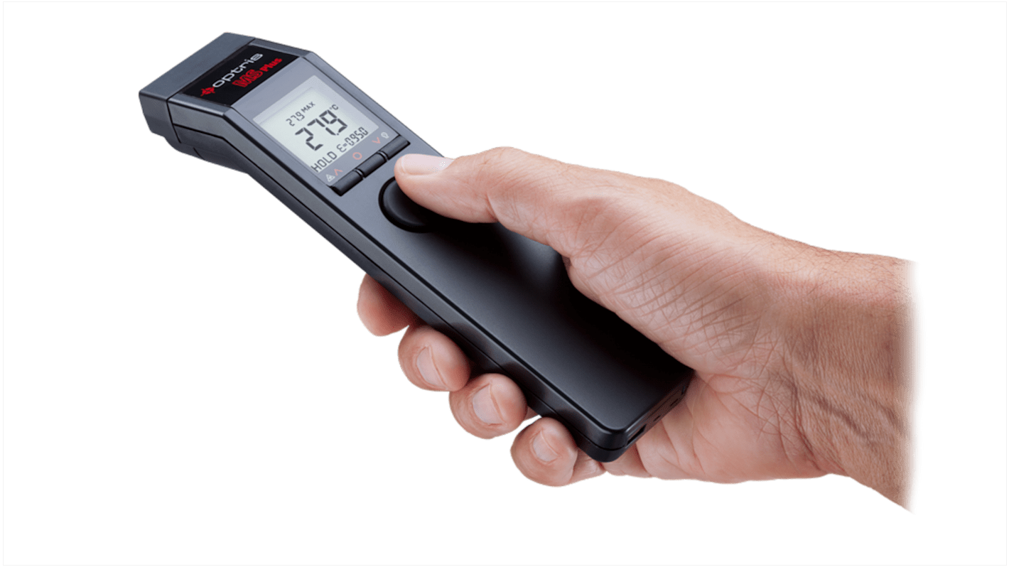 MSPlus Digital Thermometer 20:1, bis +530°C, Celsius/Fahrenheit