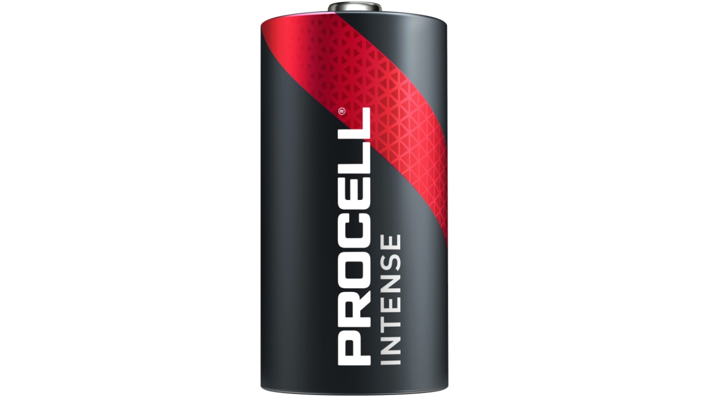 Duracell Procell Intense, LR14, Alkali, C Batterien, PX1400, 1.5V, 7.933Ah mit Flachanschluss