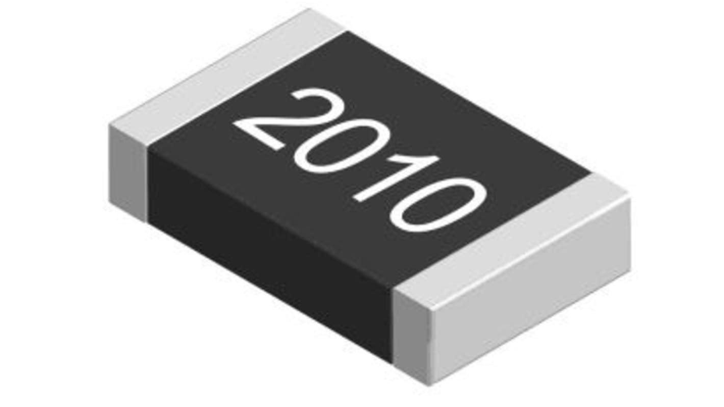 Resistencia SMD RS PRO, 120mΩ, ±0.5%, 0.75W, Película Fina, 2010 (5025M)