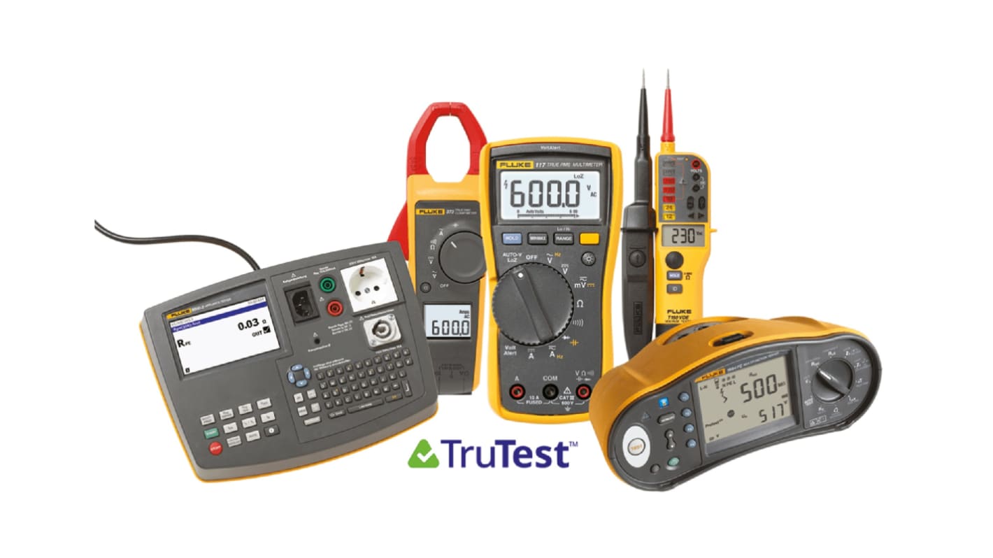 Fluke 1664FC MSTR FTT Installationstester-Set Phase-Erde, Phase-Neutral autom.RCD Test 50V RCD Rampentest