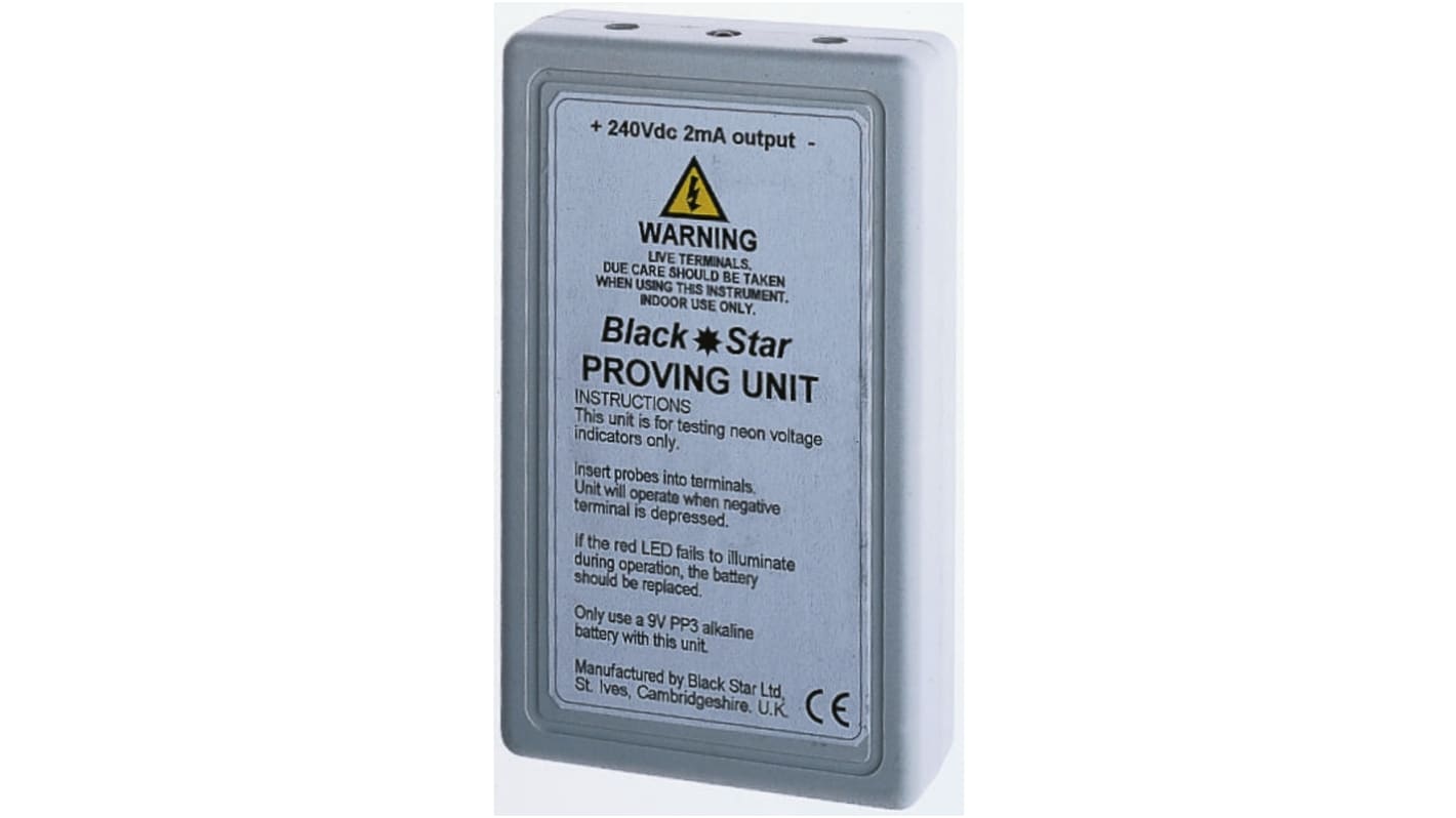 Black Star P240 Proving Unit 2mA 240V RS Calibration