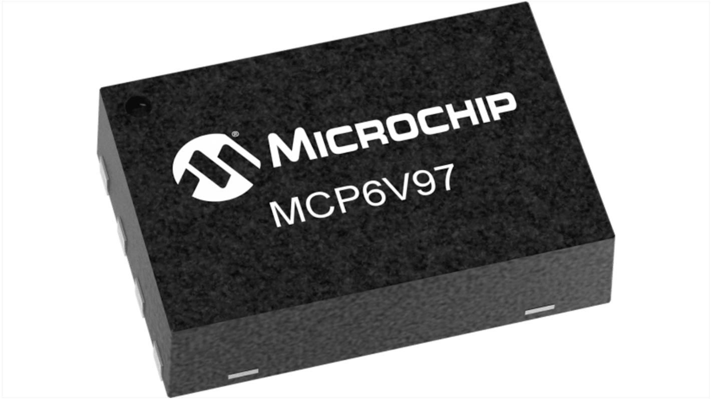 Microchip Operationsverstärker Zwei Nutzungsmöglichkeiten SMD MSOP, TDFN, einzeln typ. 5,5 V, 8-Pin