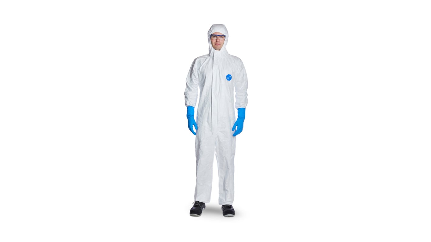 DuPont White Disposable Coverall, M