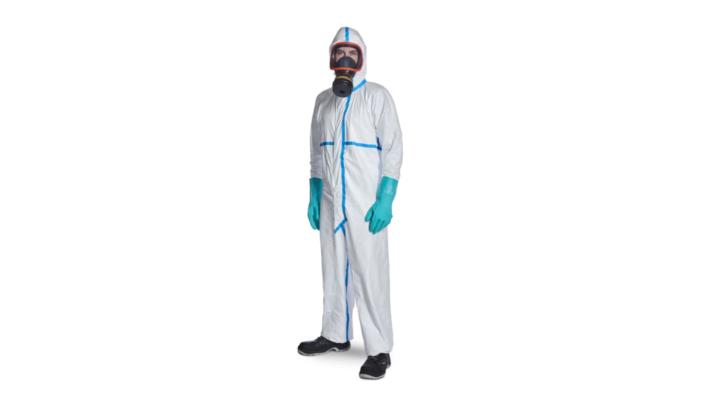DuPont White Disposable Coverall, L
