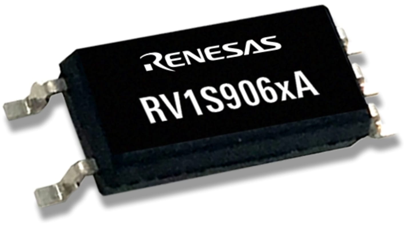 Renesas, RV1S9061ACCSP-10YC#SC0 Transistor Output Optocoupler, Surface Mount, 5-Pin