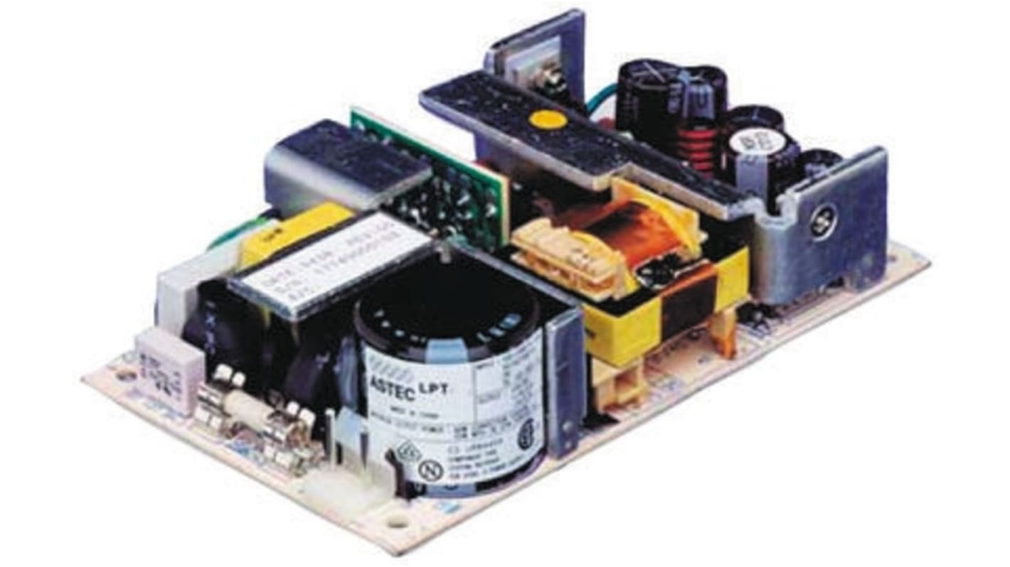 Artesyn Embedded Technologies Switching Power Supply, LPT47, 5 V dc, 26 V dc, 1.5 A, 5 A, 700 mA, 40W, Triple Output,