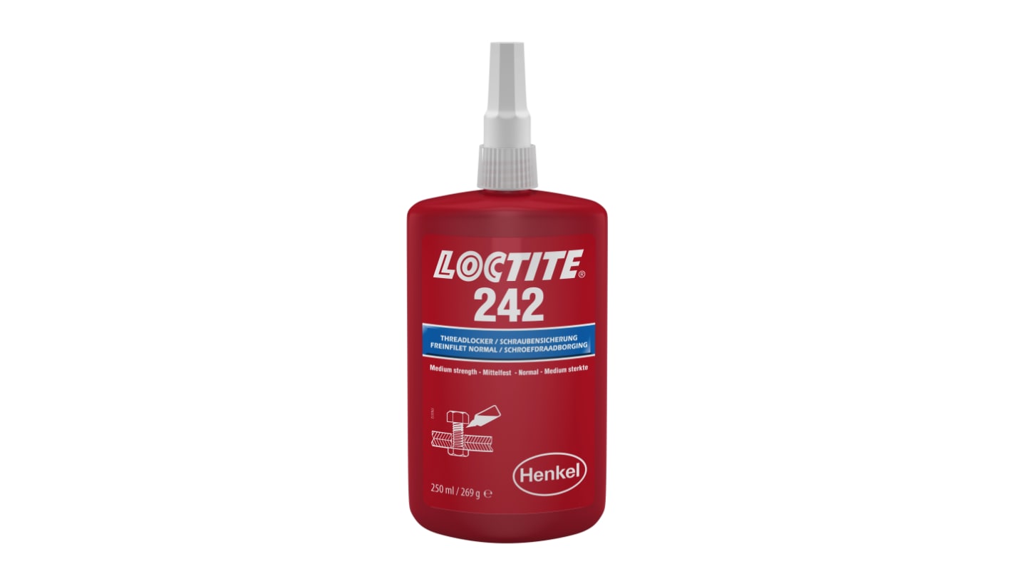 LOCTITE 242 BO 250ML EGFD Loctite Loctite 242 Blue Threadlocking