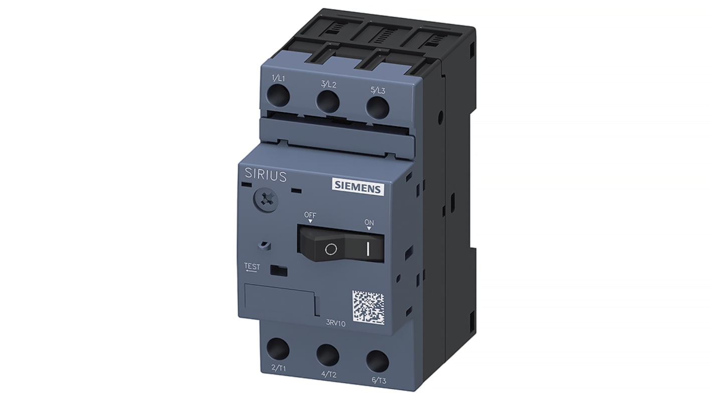 Disjoncteur moteur Siemens SIRIUS 3RV1 0,28 → 0,4 A.