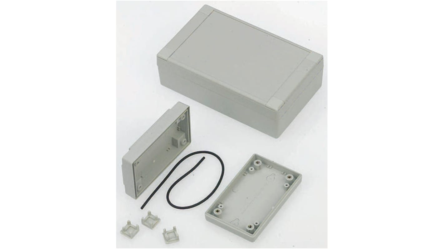 CAMDENBOSS 7000 Series Grey ABS Enclosure, IP65, Grey Lid, 127 x 75 x 45mm