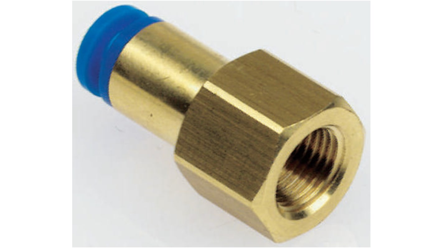 SMC KQ Series, Rc 3/8 Female, Threaded-to-Tube Connection Style