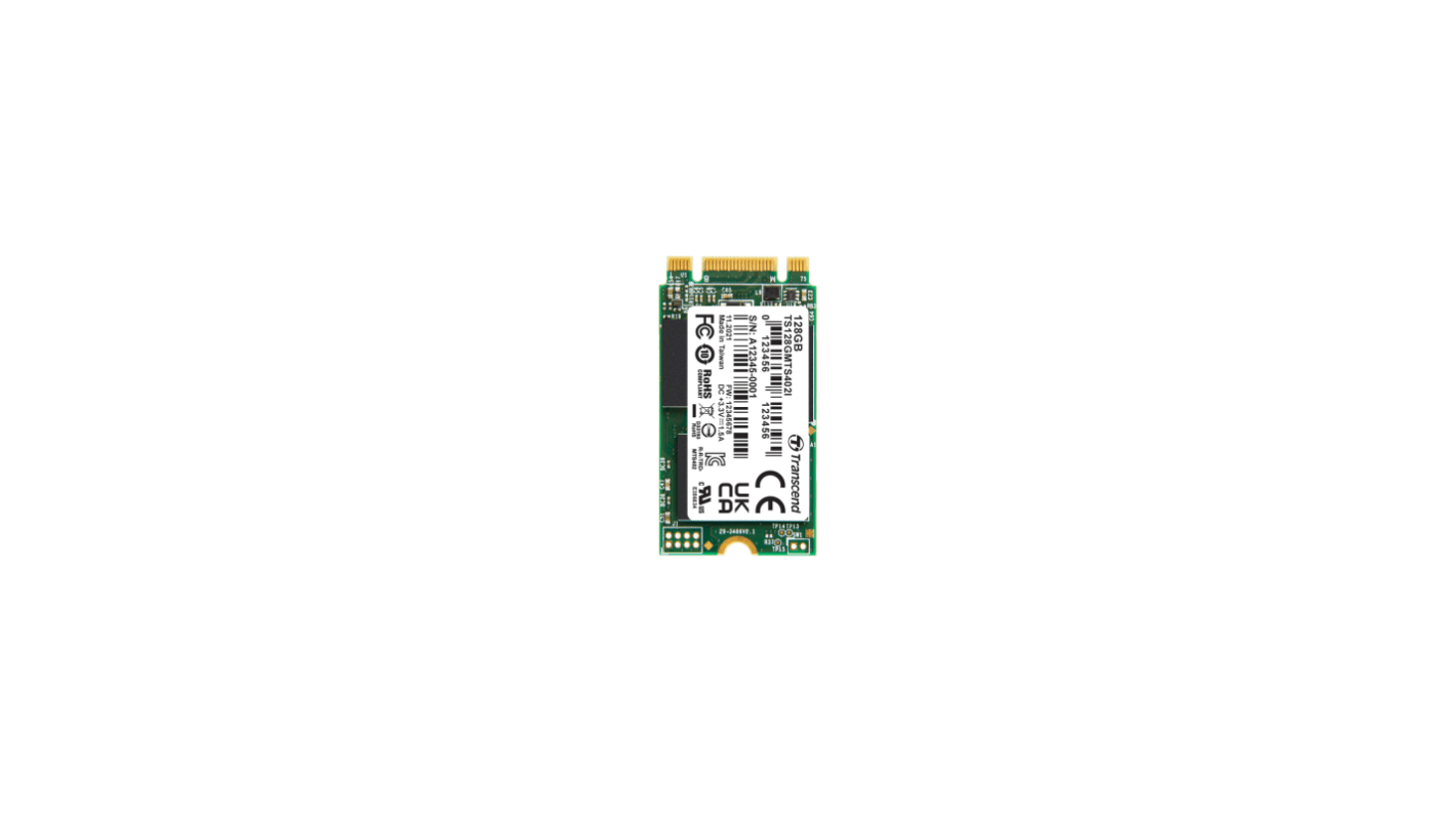 horizonte patrimonio Donación TS128GMTS402I | Disco duro SSD Transcend, 128 GB, Interno, SATA III Sí MLC  | RS