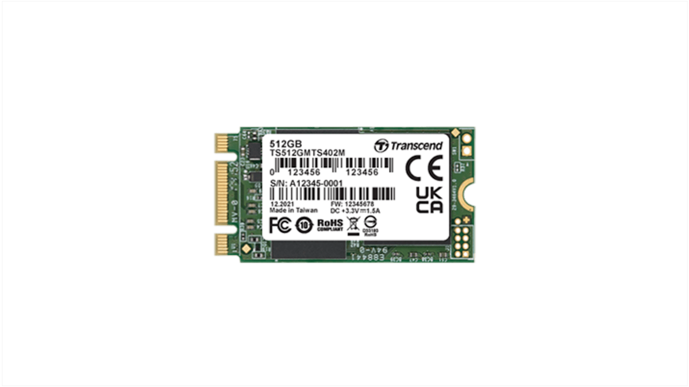 Transcend MTS402M M.2 128 GB Internal SSD Drive