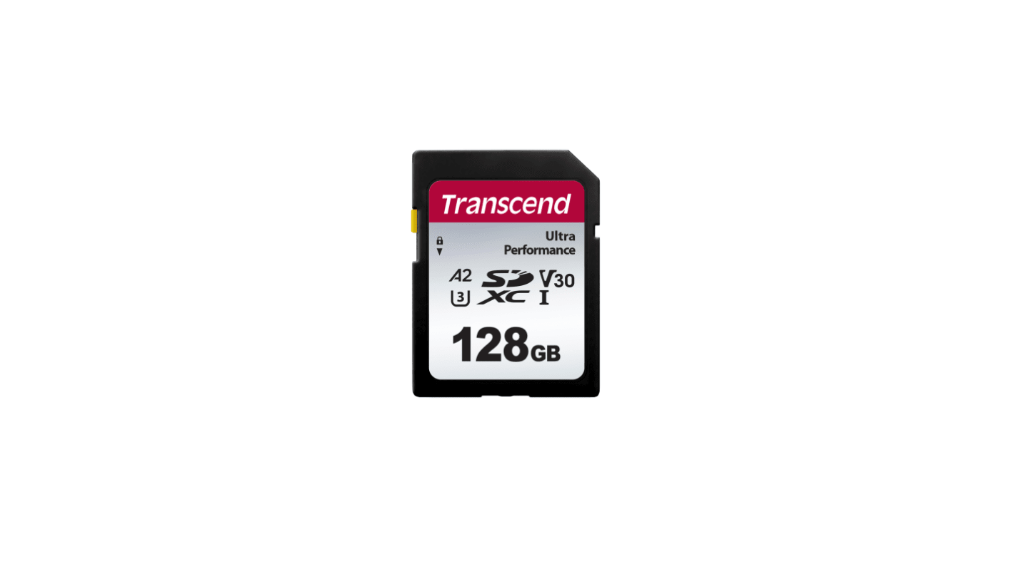 Transcend 128 GB Industrial SDXC SD Card, UHS-I U3