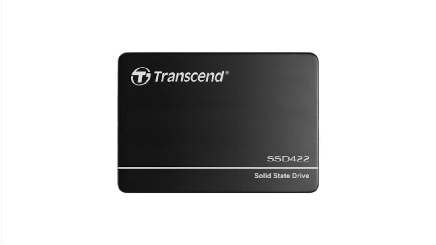 Transcend SSD422K, 2,5 Zoll Intern SSD-Laufwerk SATA III Industrieausführung, MLC, 128 GB, SSD