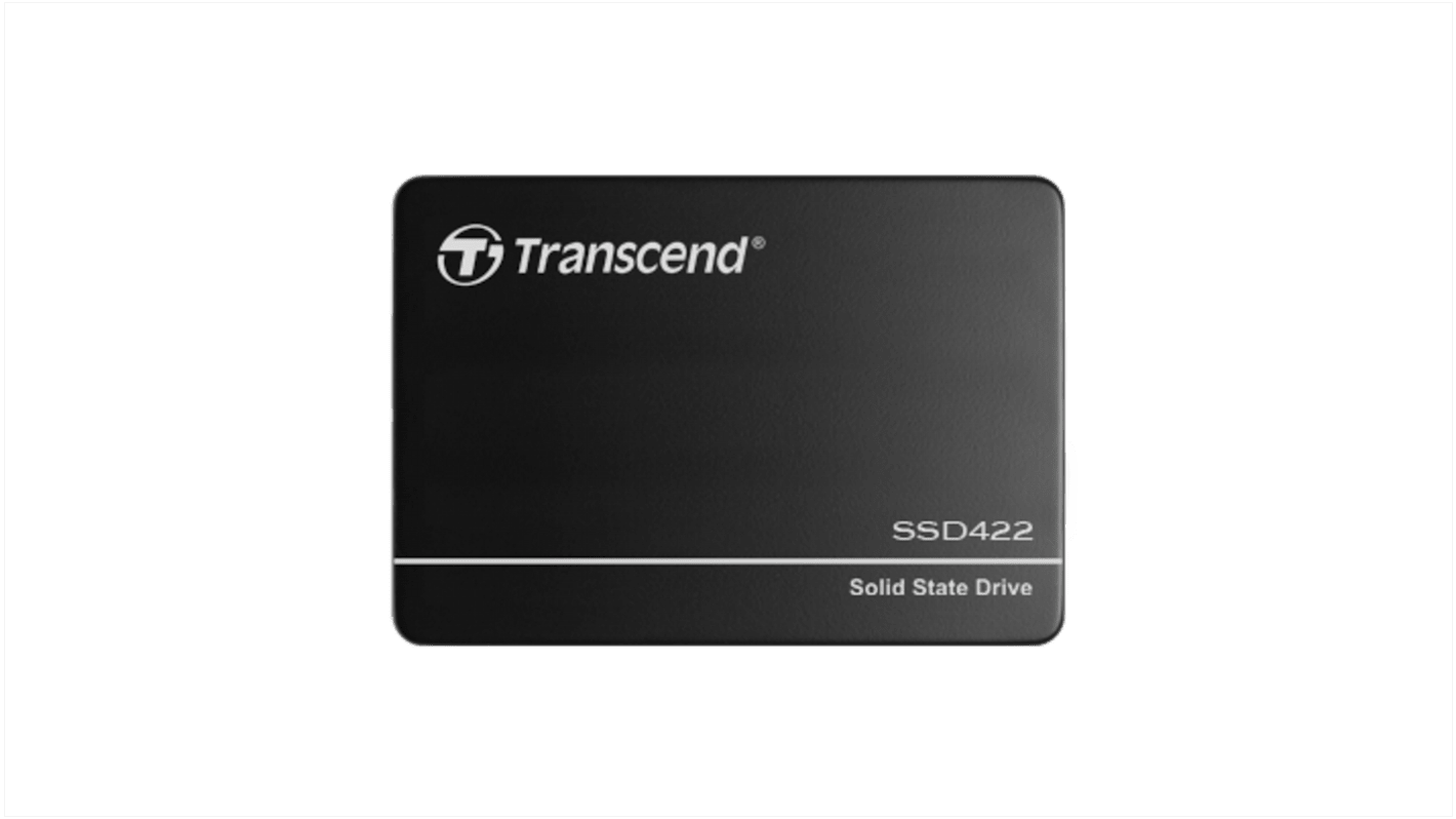 Transcend SSD422K, 2,5 Zoll Intern SSD-Laufwerk SATA III Industrieausführung, MLC, 1 TB, SSD