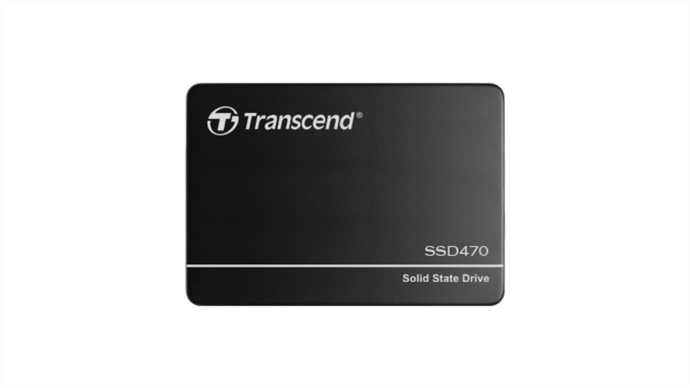 Transcend SSD470K, 2,5 Zoll Intern SSD-Laufwerk SATA III Industrieausführung, 1 TB, SSD