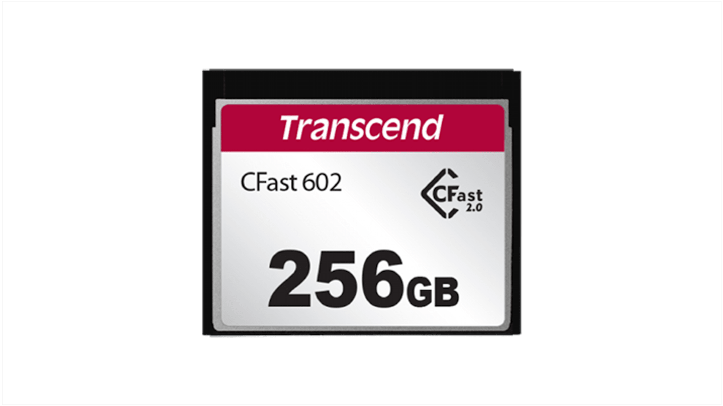 Transcend CFX602, CFast-Karte, 256GB, MLC