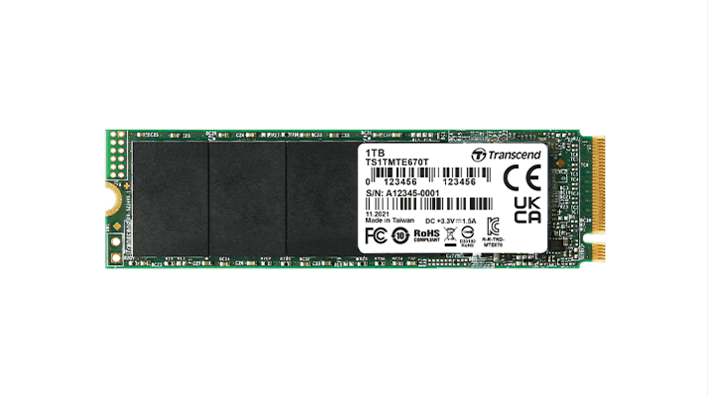 Transcend MTE670T M.2 256 GB Internal SSD Drive