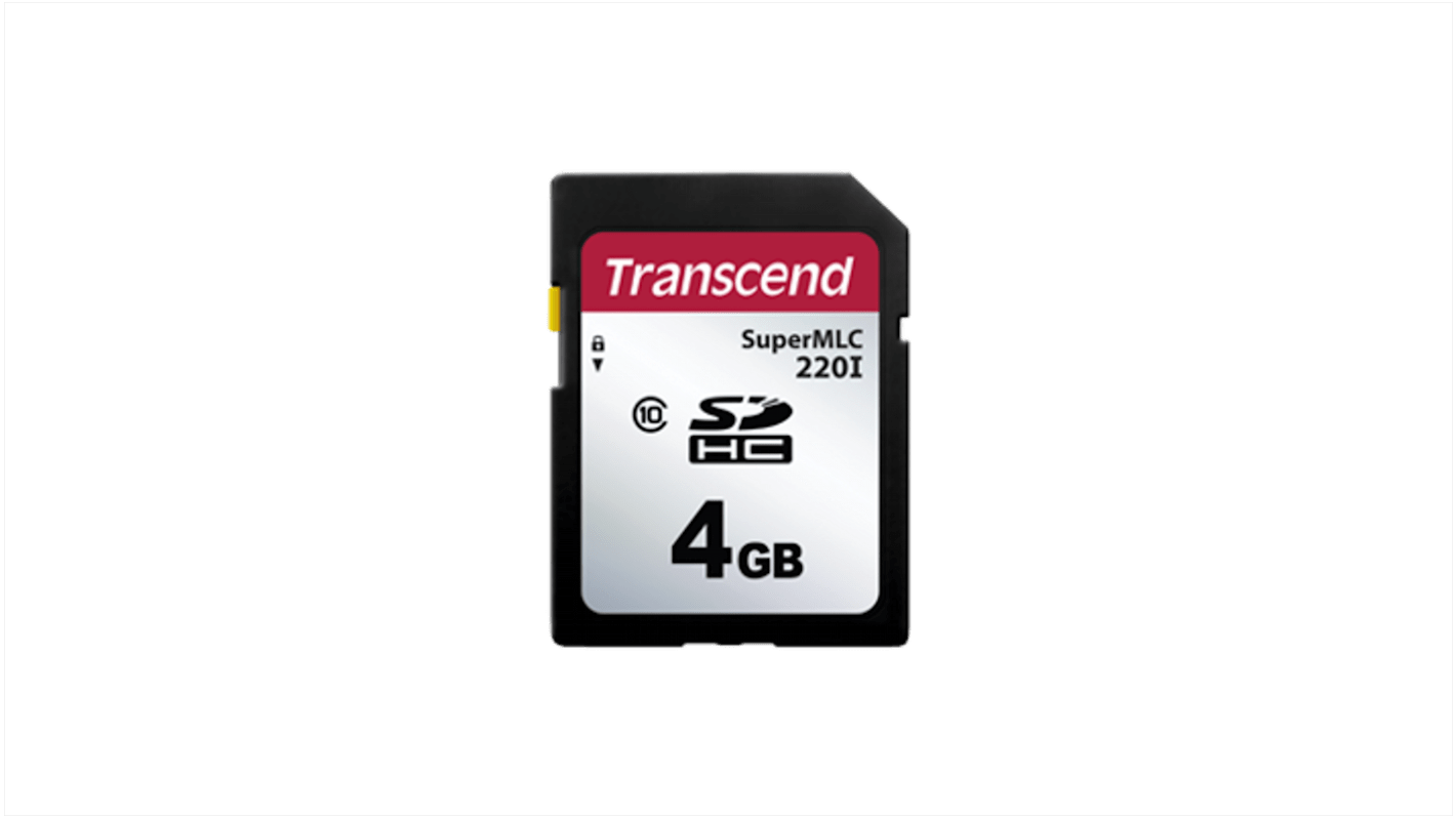 Transcend SDカードSDHC,容量：4 GBTS4GSDC220I RS