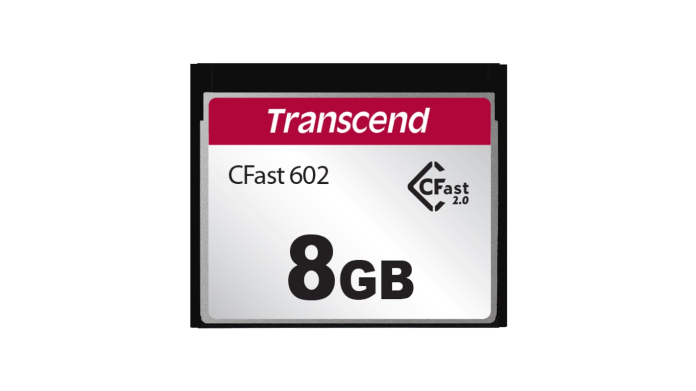 Cfast Card Transcend CFast 8 GB Sì CFast602 MLC