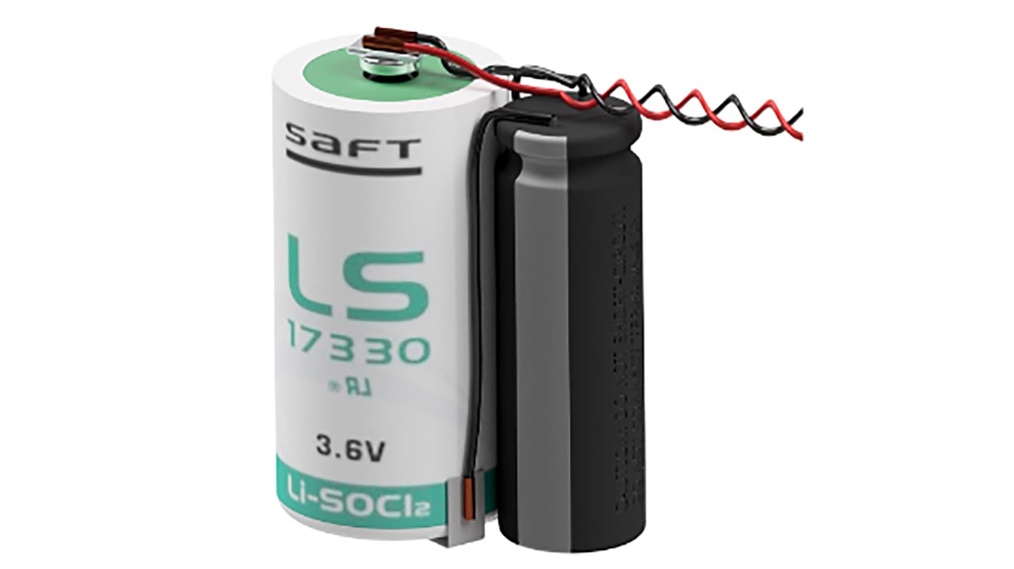 Saft LSP 17500-20F A A Batterie, 3.6V Li-Thionylchlorid