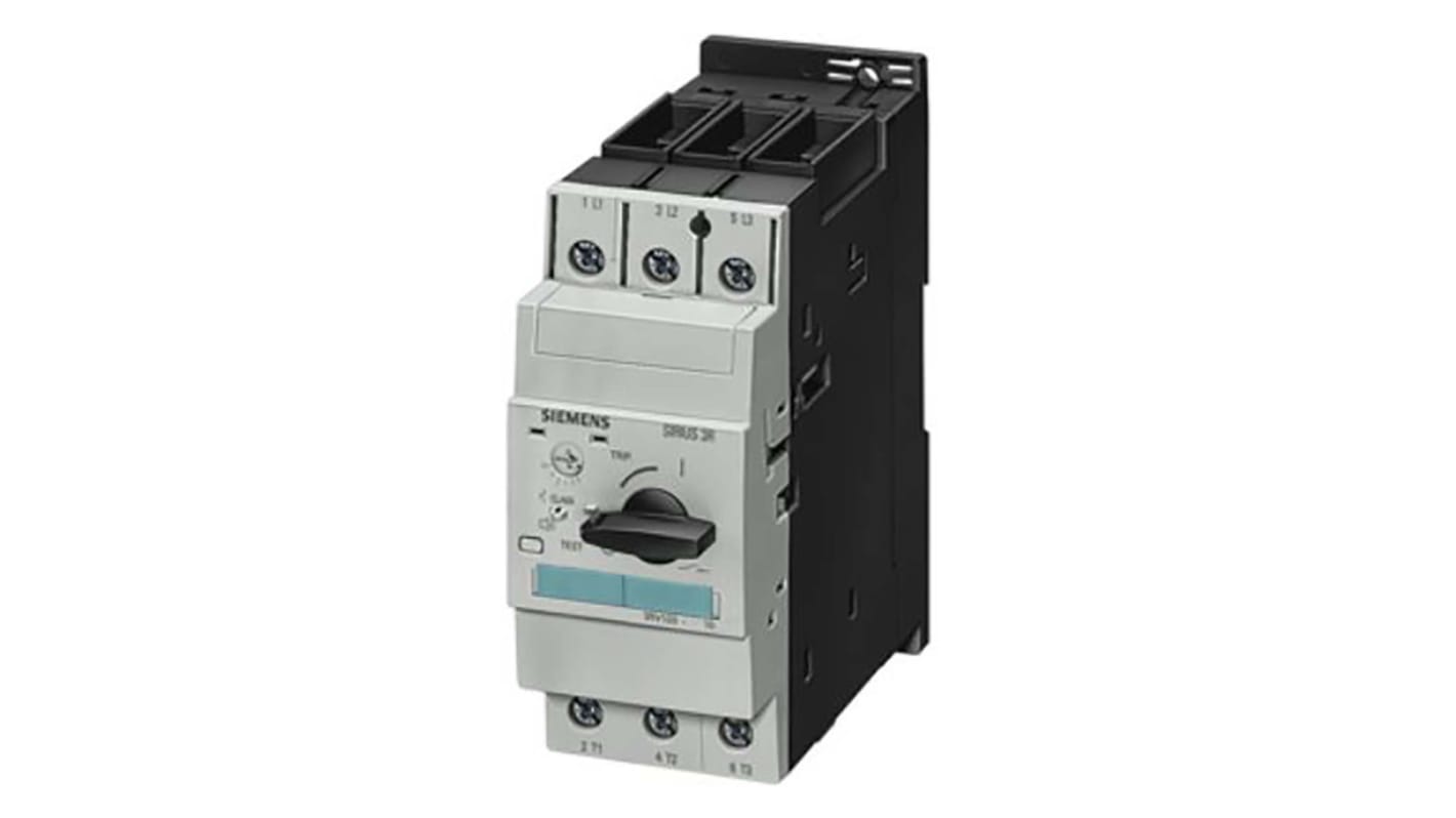 Siemens SIRIUS Innovation 3RV1 Motorschutzschalter 3-polig, 690 V / 18 → 25 A, 5 kA, Schraubanschluss