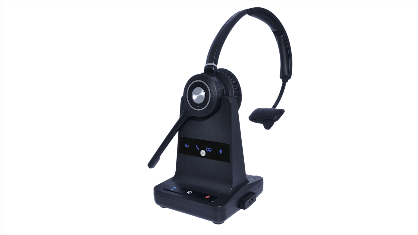 JPL Explore Black Wireless USB, Bluetooth On Ear Headset