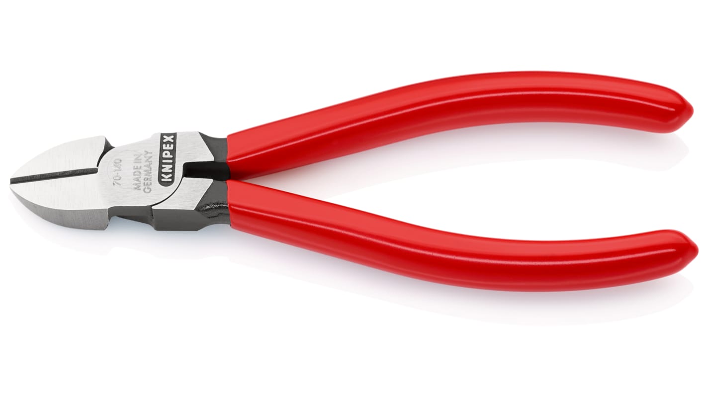 Knipex Side 全体長さ：140 mm 最大切断能力：4mm, 70 01 140