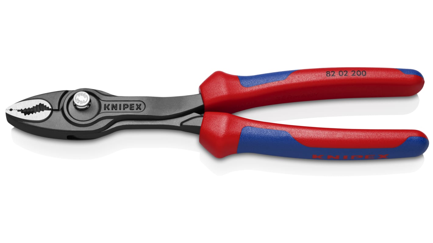 Knipex Twingrip Water Pump Pliers, 200 mm Overall, Straight Tip