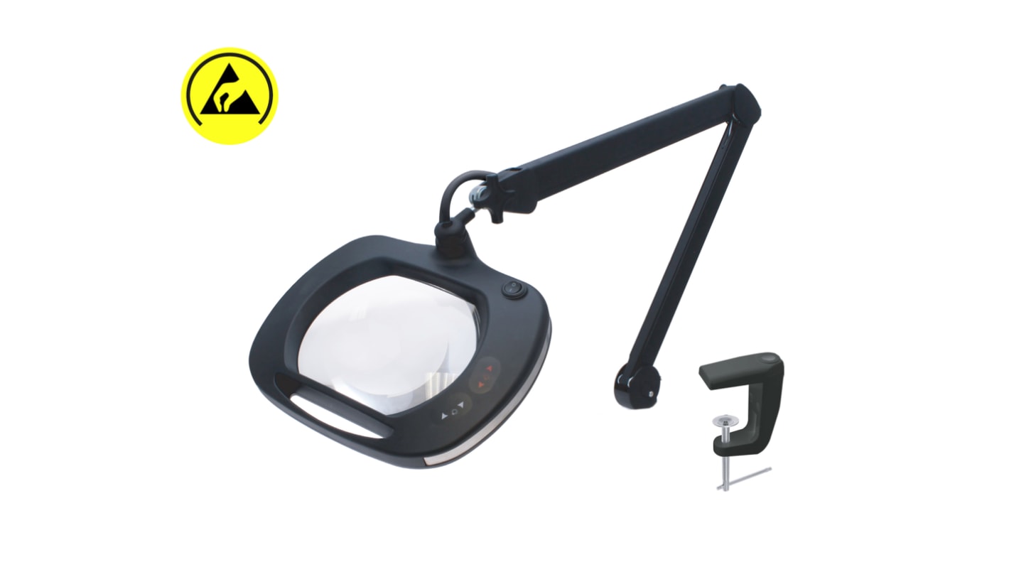 Lampa z lupą 5dioptrii