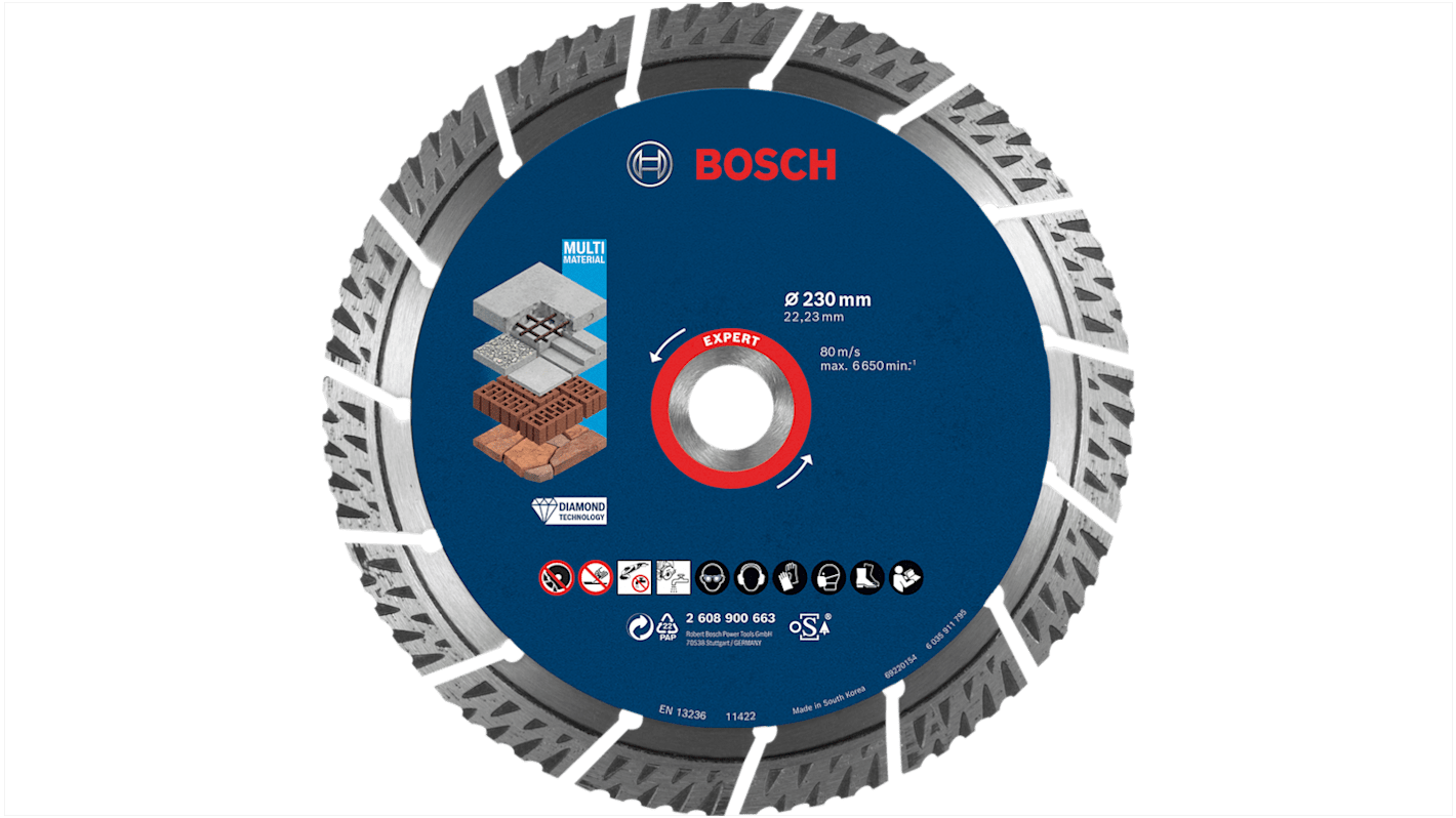 Bosch Diamant Trennscheibe Ø 230mm / Stärke 2.4mm