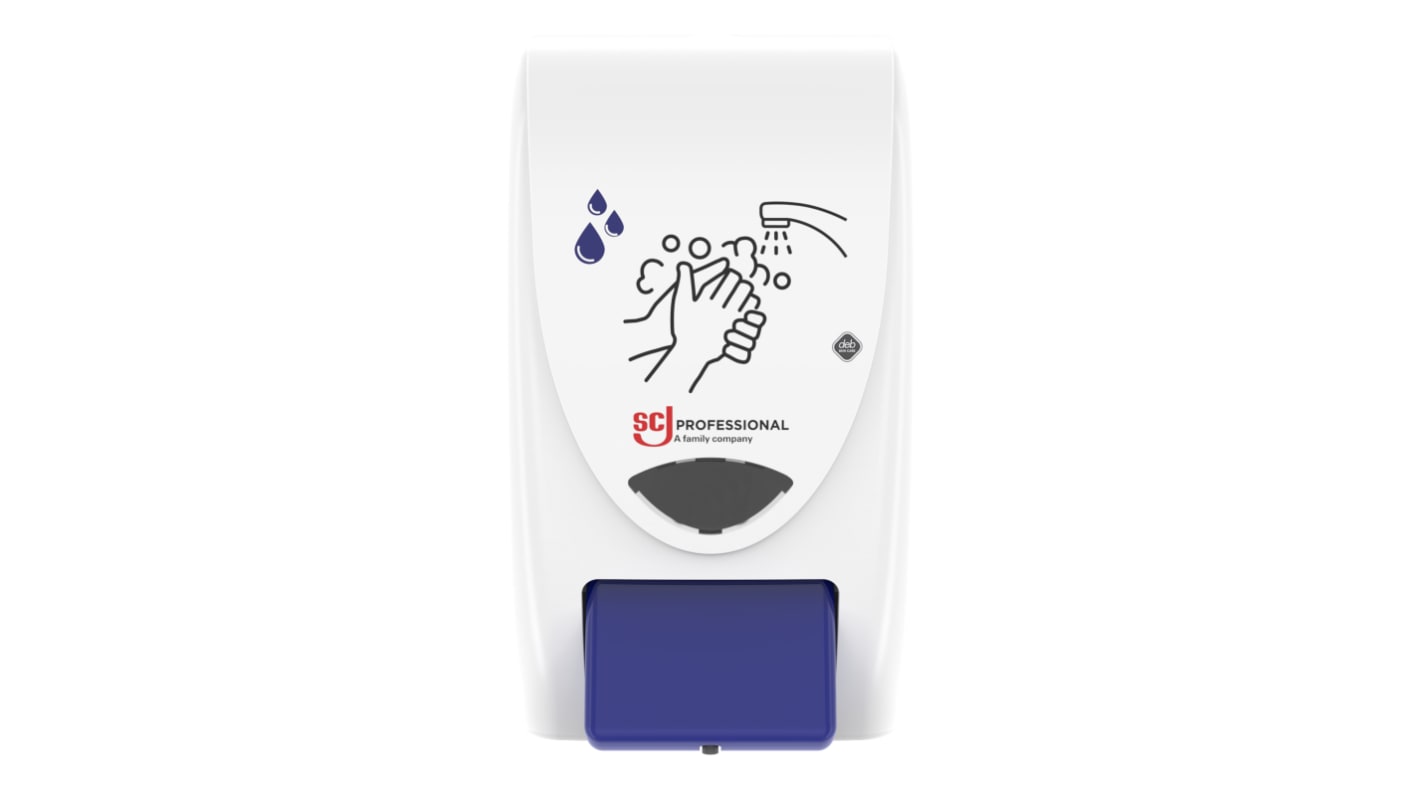 Dispenser sapone SCJ Professional, cartuccia da 2L 2L Cleanse Light Lotion Hand Cleaner White Dispenser