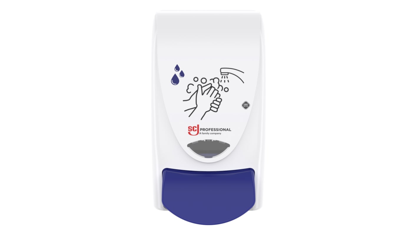 Dispensador de Jabón SCJ Professional 1L Foam & Lotion Hand Wash White Dispenser de 1L