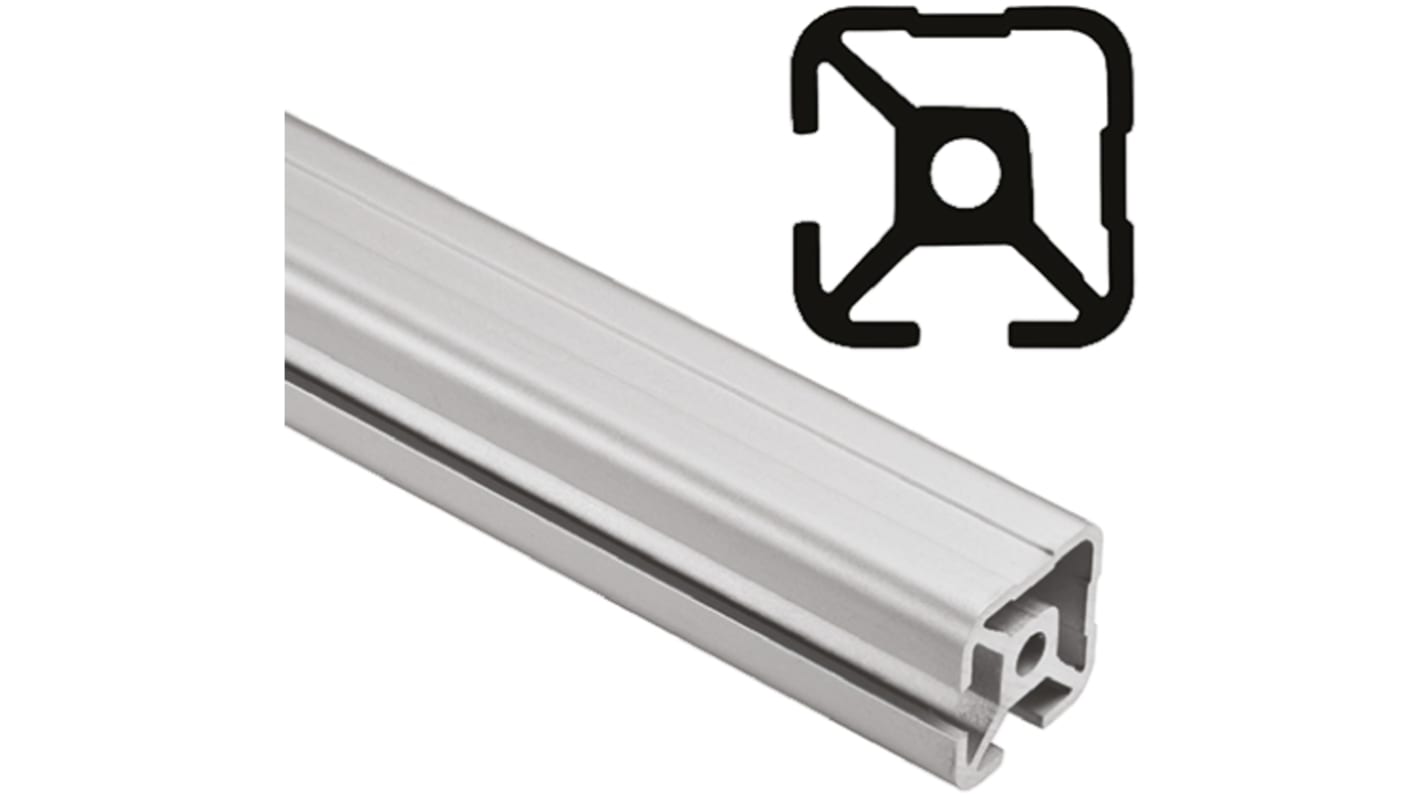 Profilé Aluminium FlexLink 22 x 22 mm x 3000mm