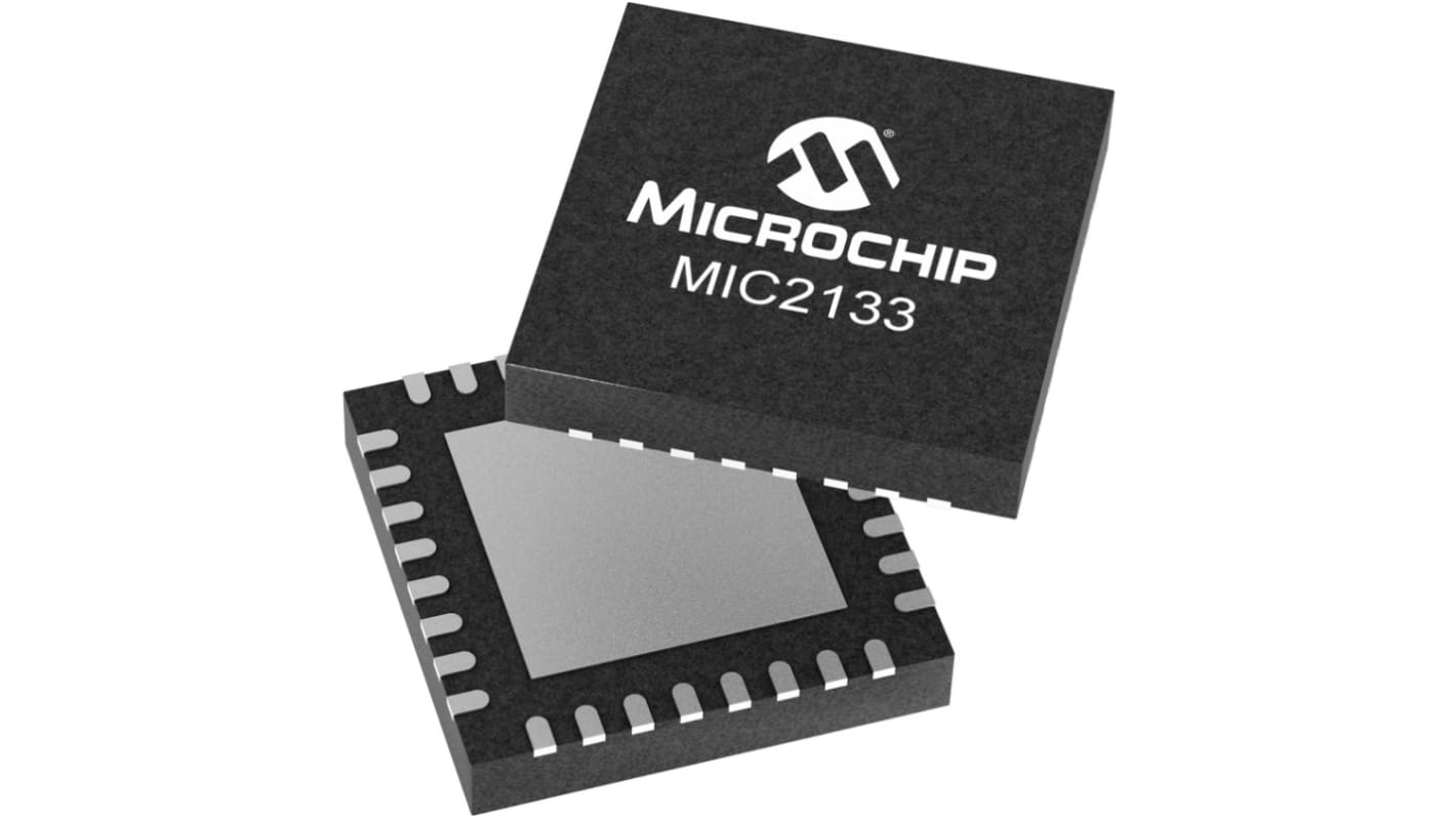 Microchip PWMコントローラ IC, 32-Pin VQFN