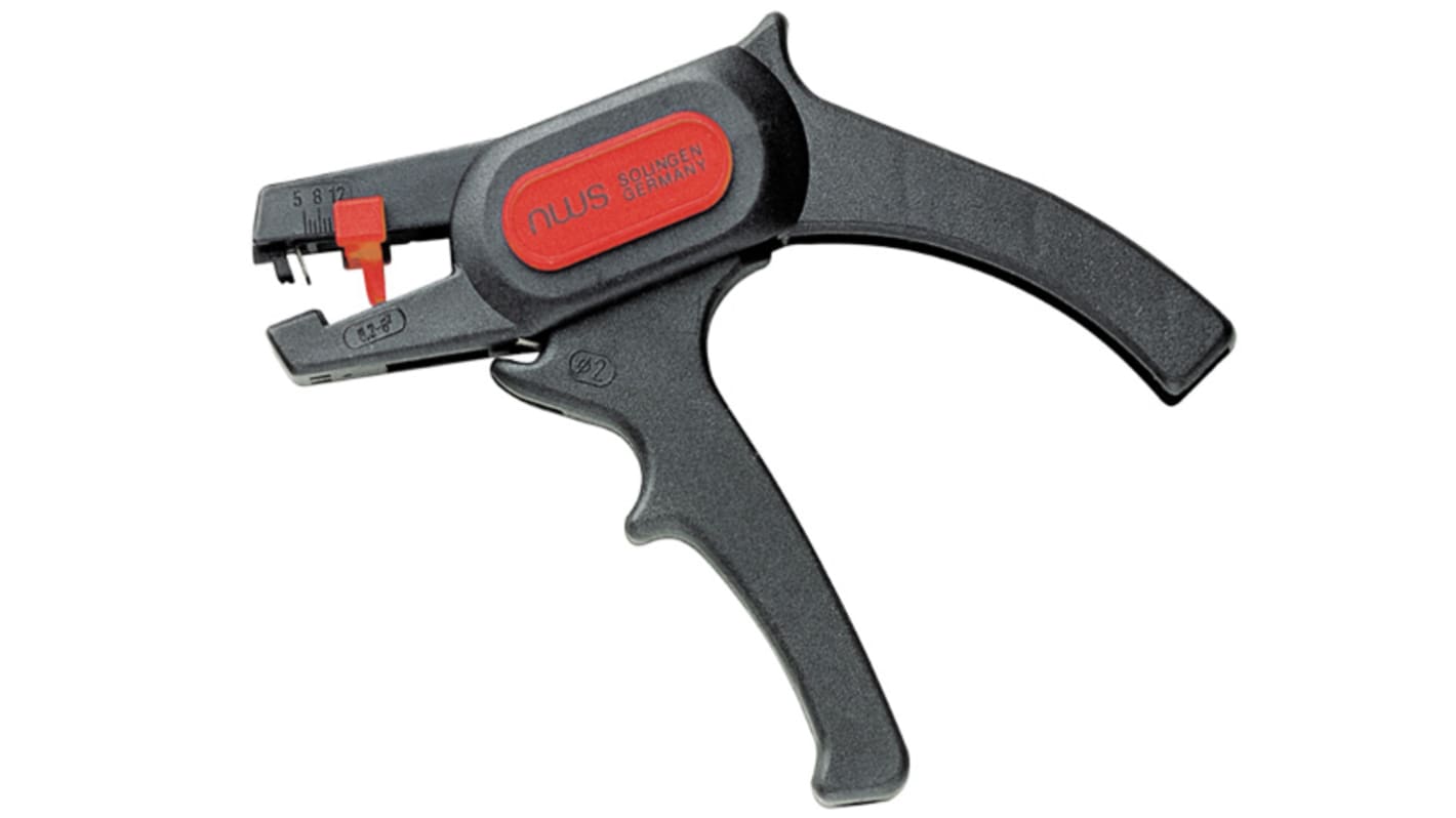 NWS N704 Series Self-adjusting wire stripper, 0.2 mm² Min, 6 mm² Max, 180 mm Overall