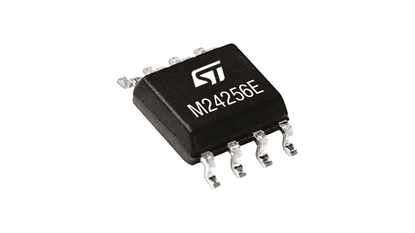 STMicroelectronics 256kbit EEPROM-Speicher, Seriell-I2C Interface, SO8N, 450ns SMD 32 K x 8 Bit, 32k x 8-Pin 8bit