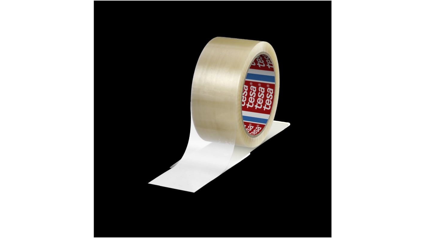 Tesa 4280 Transparent Packing Tape, 66m x 48mm