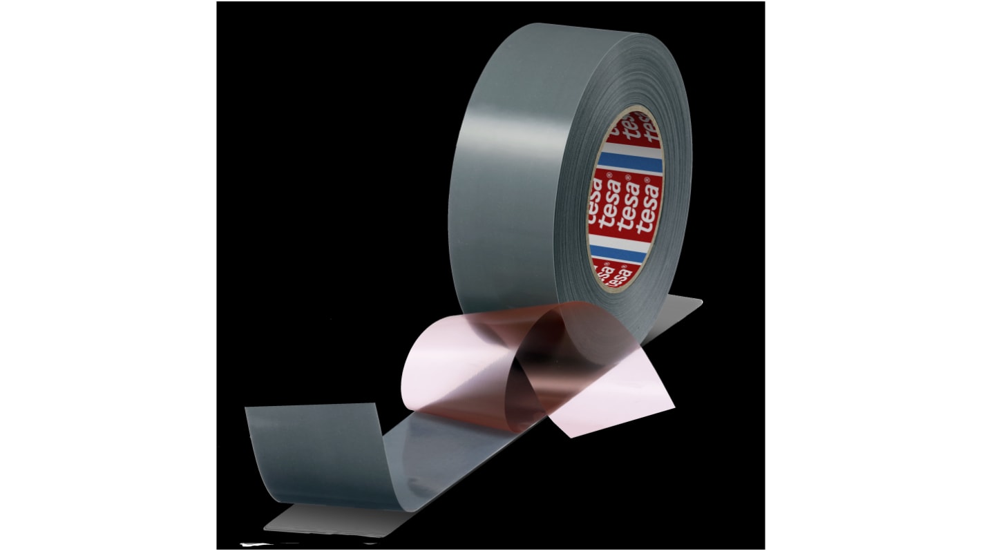 Tesa 4563 Grey Packing Tape, 25m x 50mm