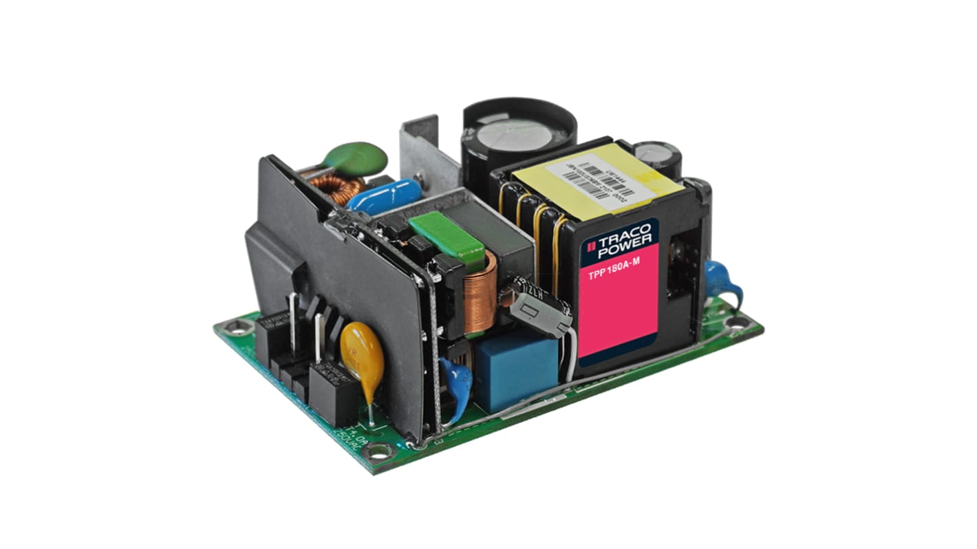 Alimentation, TRACOPOWER, TPP 180A-M 180W, 1 sortie à 12V c.c. 15A