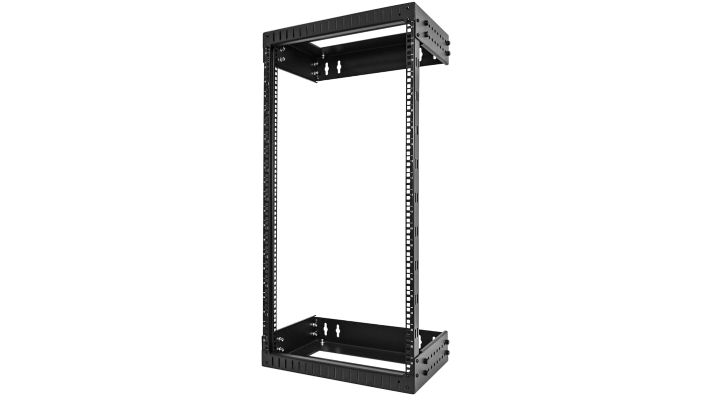 StarTech.com Black 21U Steel Server Rack , 508 x 1000 x 504mm