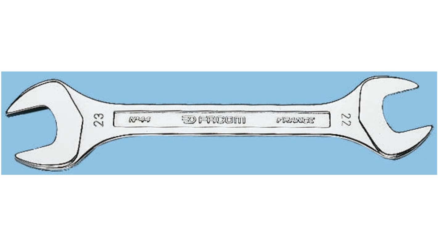 Facom Double Ended Open Spanner, 16mm, Metric, Double Ended, 210 mm Overall