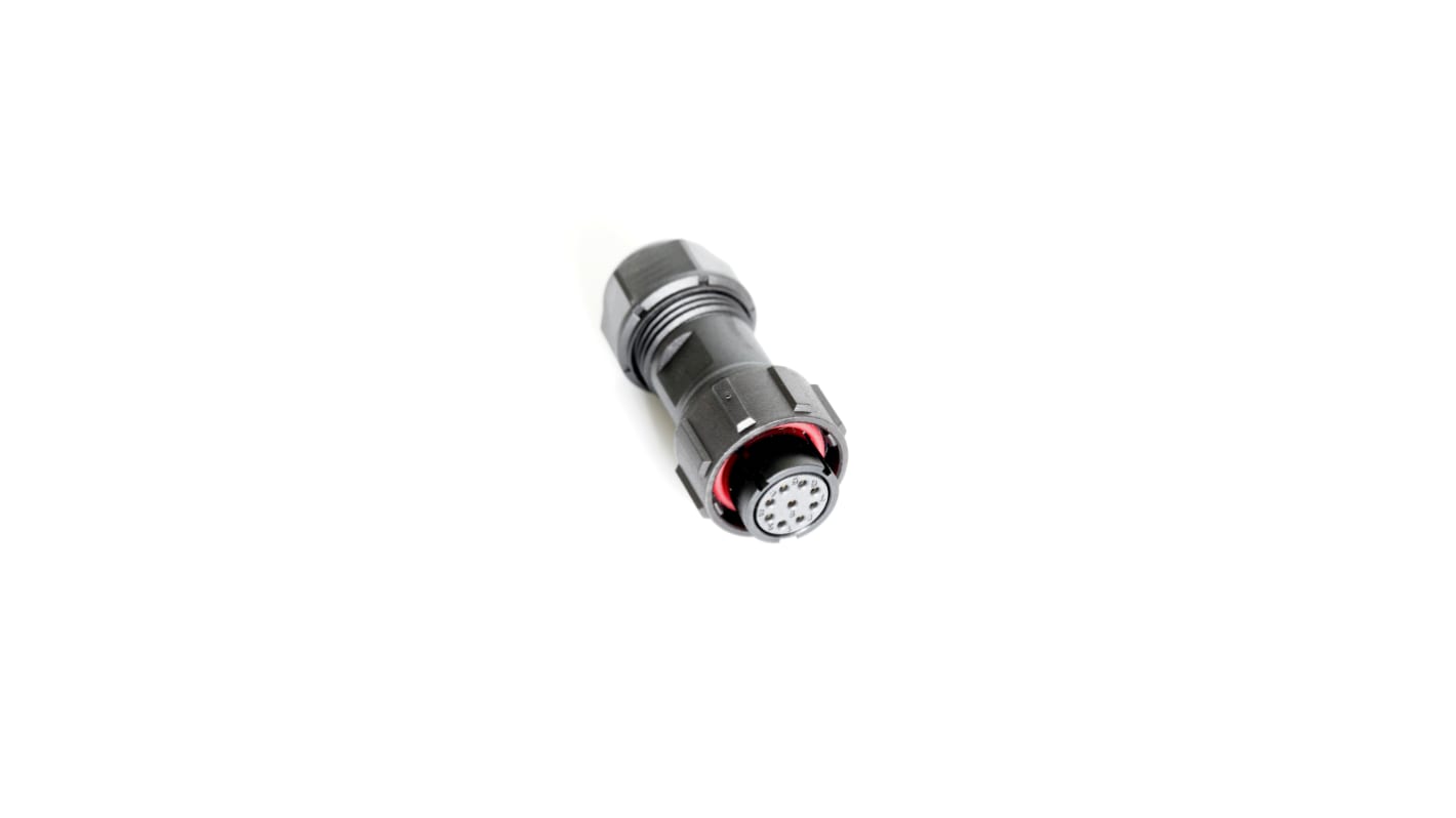 Conector circular RS PRO hembra de 2 vías hembra, montaje aéreo, IP67