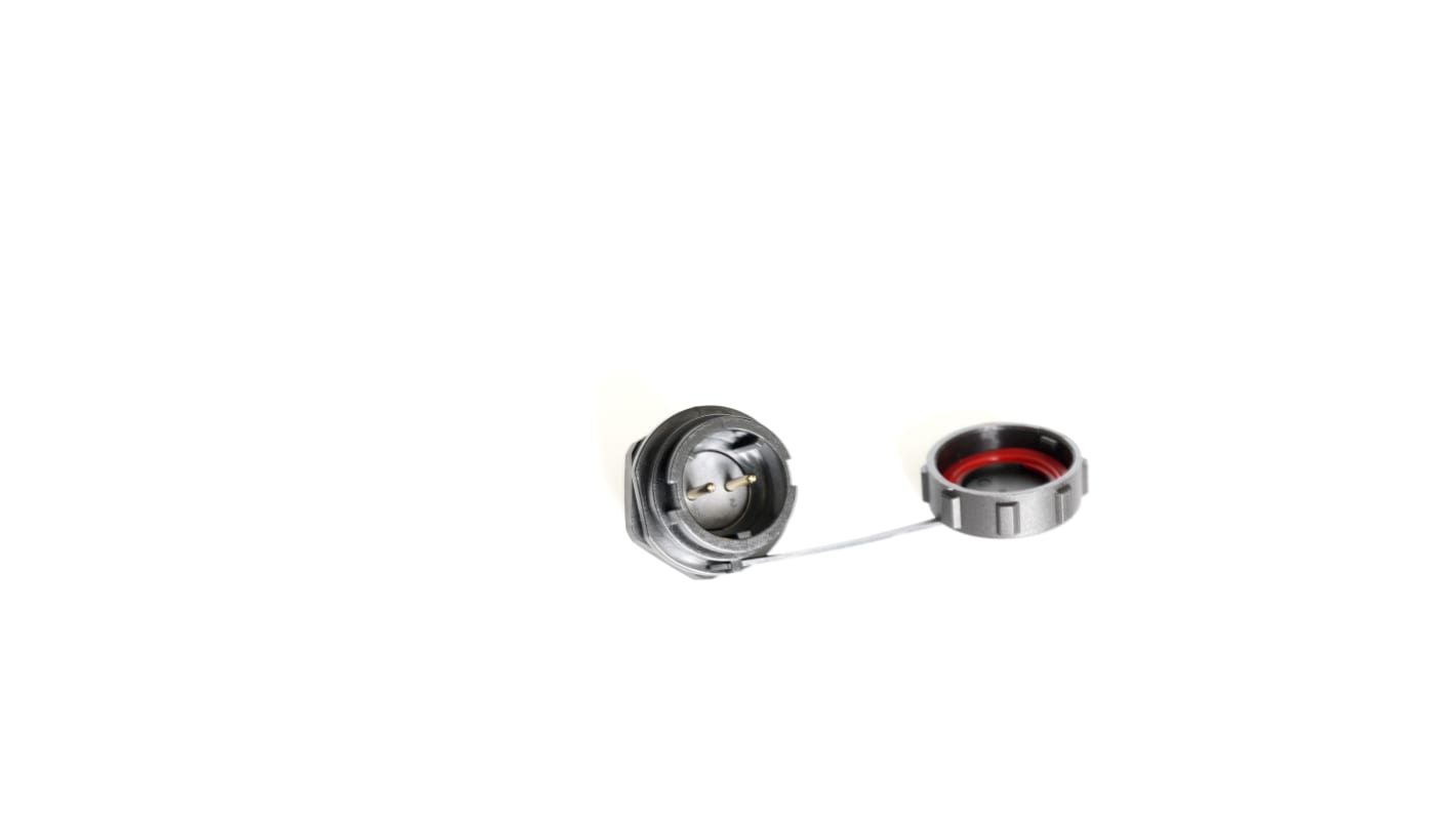 RS PRO Circular Connector, 2 Contacts, Panel Mount, Plug, Male, IP67
